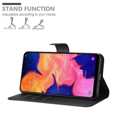 Samsung Galaxy A10 / M10 Deksel Etui Case (svart)