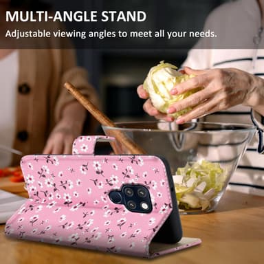 Huawei MATE 20 lommebokdeksel etui (rosa)