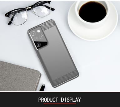 Deksel Samsung Galaxy S21 ULTRA ultra slim (grå)