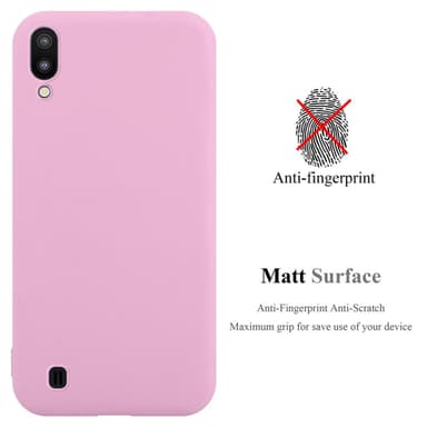 Deksel Samsung Galaxy A10 / M10 Silikon cover (rosa)