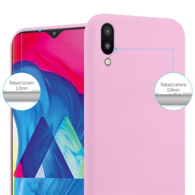 Deksel Samsung Galaxy A10 / M10 Silikon cover (rosa)
