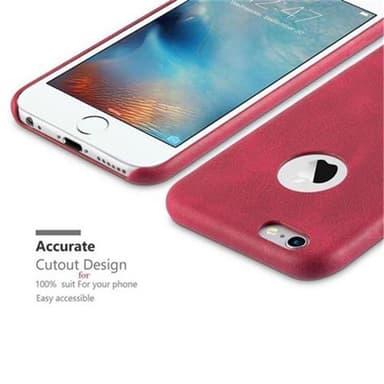iPhone 6 / 6S Hardt Deksel Cover (rød)
