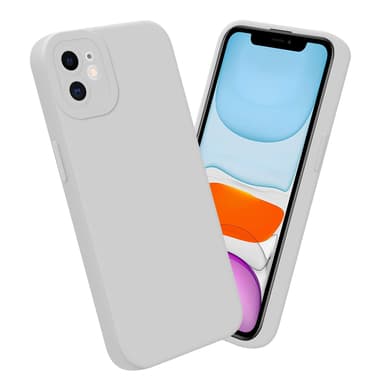 iPhone 12 Deksel case (hvit)