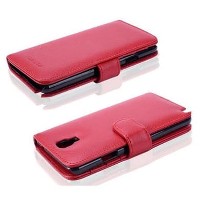 Samsung Galaxy NOTE 3 NEO lommebokdeksel case (rød)