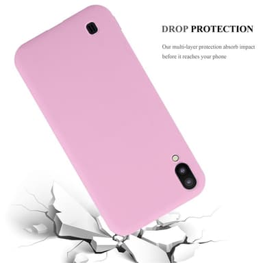 Deksel Samsung Galaxy A10 / M10 Silikon cover (rosa)
