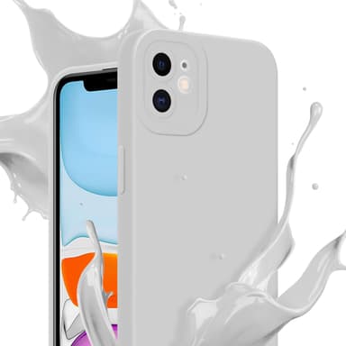 iPhone 12 Deksel case (hvit)
