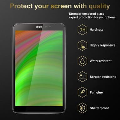 LG G Pad 8.3 Skjermbeskytter Skärmskydd