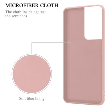Deksel Samsung Galaxy S22 ULTRA Ring Case (rosa)
