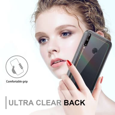 Huawei P40 LITE E Deksel 360 Case Cover (Gjennomsiktig)