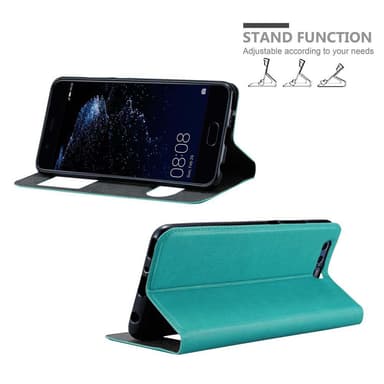 Huawei P10 PLUS lommebokdeksel cover (turkis)
