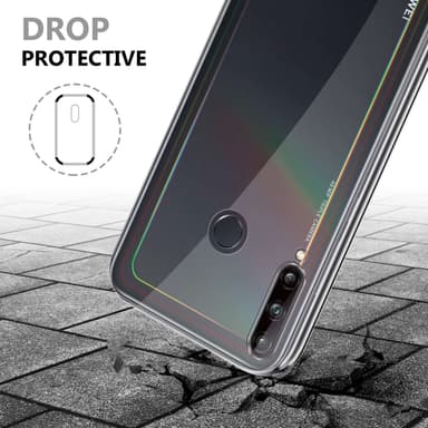 Huawei P40 LITE E Deksel 360 Case Cover (Gjennomsiktig)