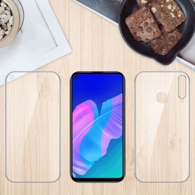 Huawei P40 LITE E Deksel 360 Case Cover (Gjennomsiktig)