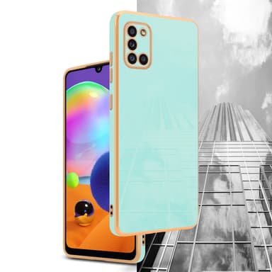 Samsung Galaxy A31 silikondeksel case (grønn)