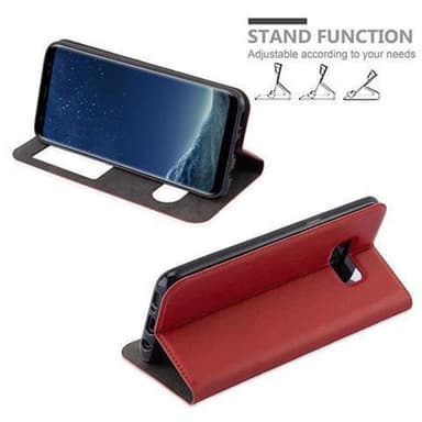 Samsung Galaxy S8 lommebokdeksel cover (rød)