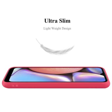 Deksel Samsung Galaxy A10s / M01s Silikon cover (rød)