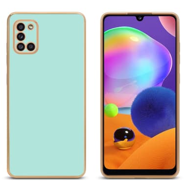 Samsung Galaxy A31 silikondeksel case (grønn)