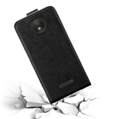 Motorola MOTO C deksel flip cover (svart)