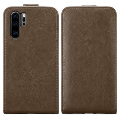 Huawei P30 PRO deksel flip cover (brun)