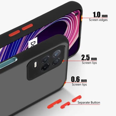 Realme 8 5G / V13 / Q3 / Q3i / Narzo 30 5G Deksel Case