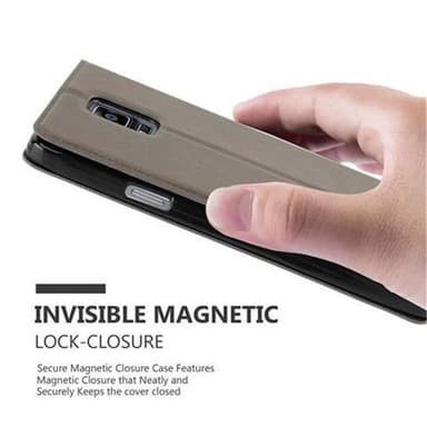 Samsung Galaxy NOTE 4 lommebokdeksel cover (brun)