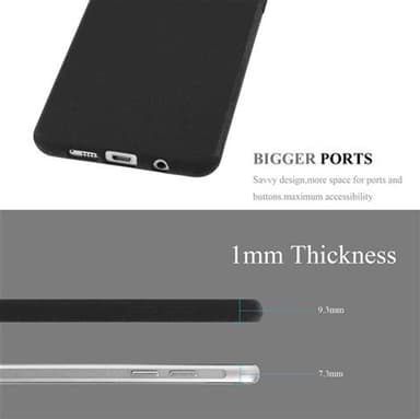 Deksel Samsung Galaxy A3 2016 case (svart)