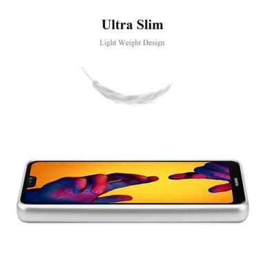Deksel Huawei P20 LITE 2018 / NOVA 3E Case Cover (sølv)