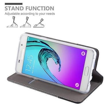 Samsung Galaxy A5 2016 lommebokdeksel etui (grå)