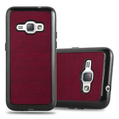 Samsung Galaxy J1 2016 Deksel Case Cover (rød)