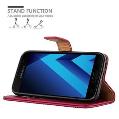 Samsung Galaxy A3 2017 lommebokdeksel etui (rød)