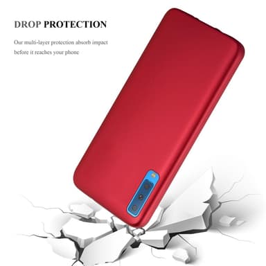 Deksel Samsung Galaxy A7 2018 Case Cover (rød)