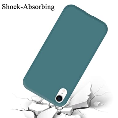 iPhone XR silikondeksel case (grønn)