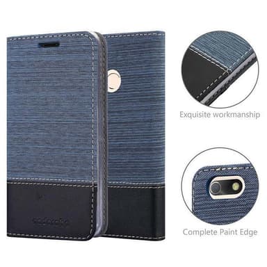 Huawei Enjoy 7 lommebokdeksel etui (blå)