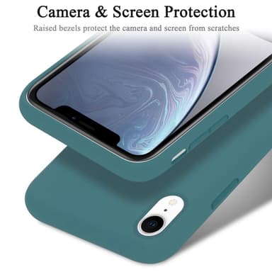 iPhone XR silikondeksel case (grønn)