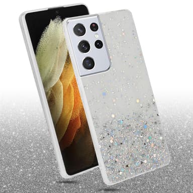 Samsung Galaxy S21 ULTRA Silikondeksel Glitter