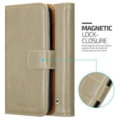 Nokia Lumia 550 lommebokdeksel etui (brun)