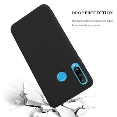 Deksel Huawei P30 LITE Silikon cover (svart)