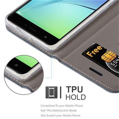 Huawei NOVA lommebokdeksel etui (blå)