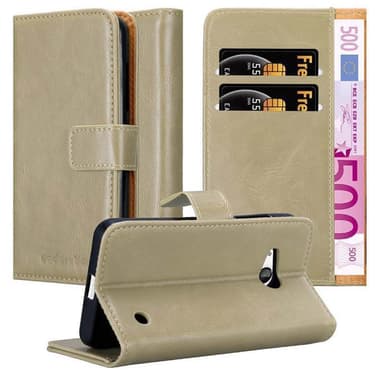 Nokia Lumia 550 lommebokdeksel etui (brun)