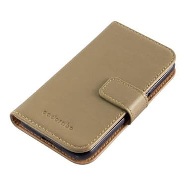 Samsung Galaxy J1 2016 lommebokdeksel etui (brun)