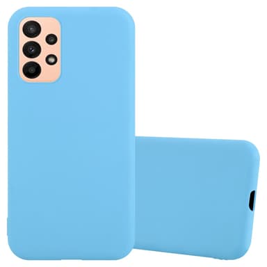 Deksel Samsung Galaxy A23 4G Silikon cover (blå)