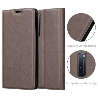 Huawei NOVA 7 PRO 5G lommebokdeksel case (brun)