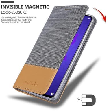 Huawei NOVA 5 / 5 PRO lommebokdeksel etui (grå)