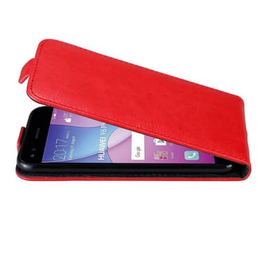 Huawei Y6 PRO 2017 deksel flip cover (rød)