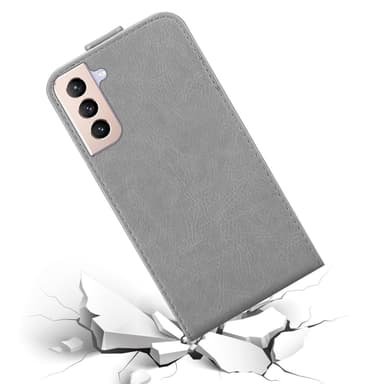 Samsung Galaxy S21 PLUS deksel flip cover (grå)