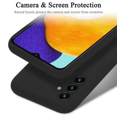 Samsung Galaxy A13 5G silikondeksel case (svart)