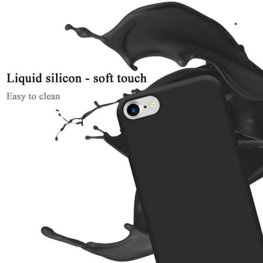 iPhone 7 / 7S / 8 / SE 2020 silikondeksel case (rød)