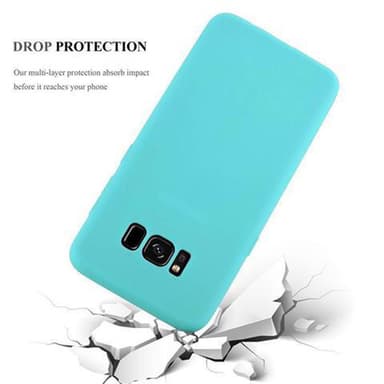 Deksel Samsung Galaxy S8 PLUS Silikon cover (blå)