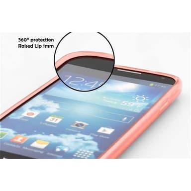Deksel Samsung Galaxy S6 Silikon cover (rosa)