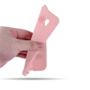 Deksel Samsung Galaxy S6 Silikon cover (rosa)