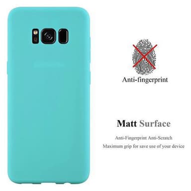 Deksel Samsung Galaxy S8 PLUS Silikon cover (blå)